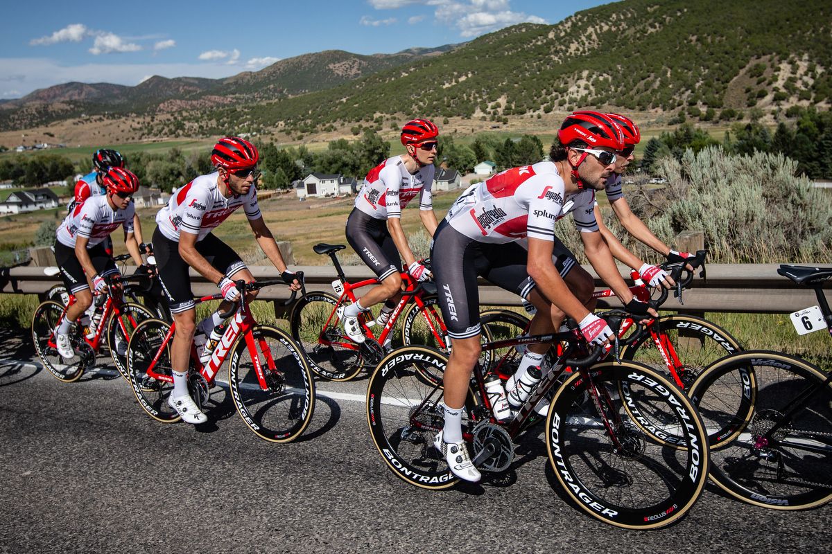 Trek-Segafredo stick together