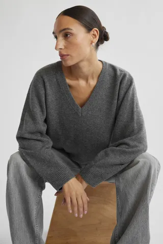 Almina Concept, Wool V Neck Sweater