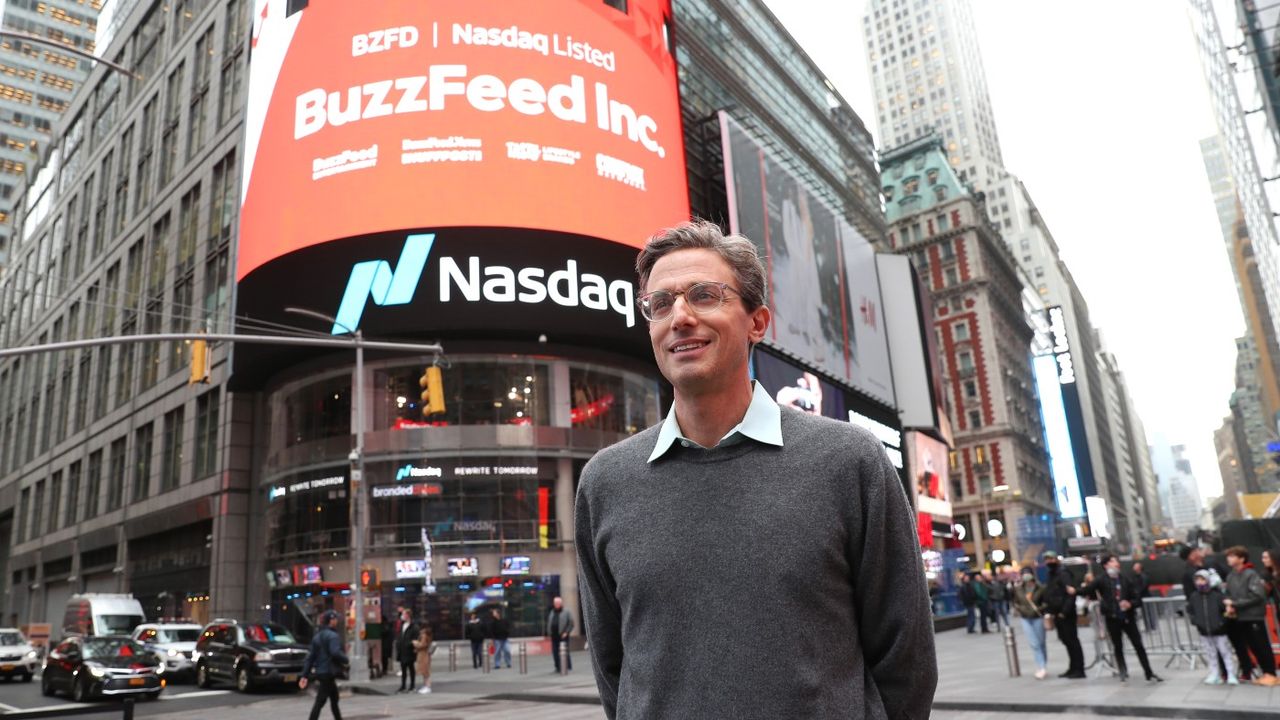 Founder and CEO of BuzzFeed Jonah Peretti 