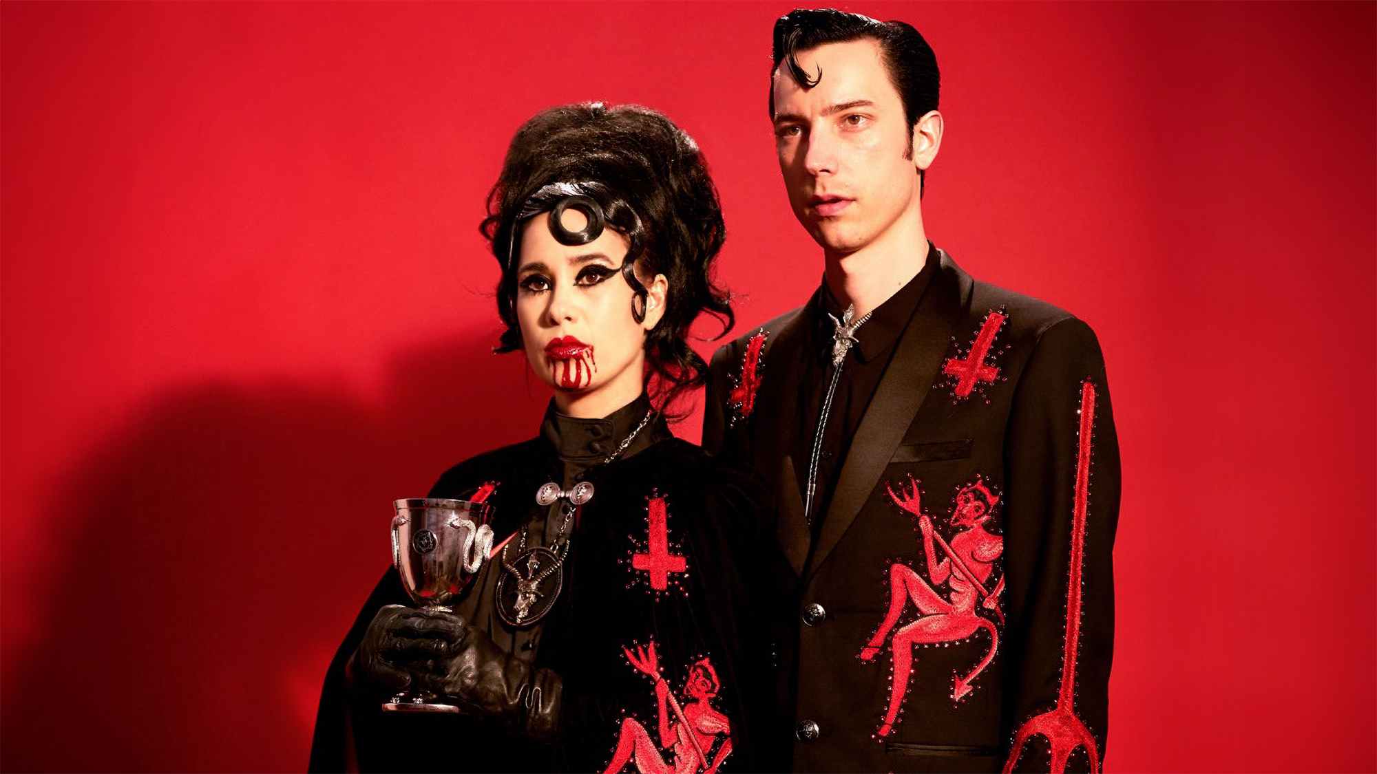 A photo of Twin Temple featuring Alexandra and Zachary James