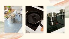 Compilation of the best induction pans being used during testing by the team at woman and home