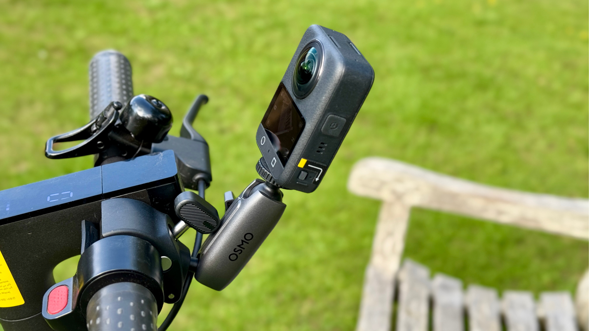 DJI Osmo 360 bike clamp