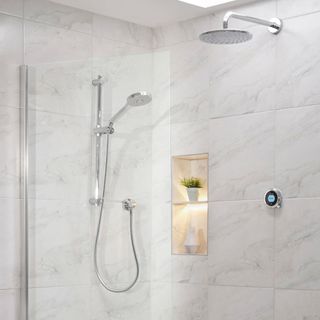 smart shower bathroom