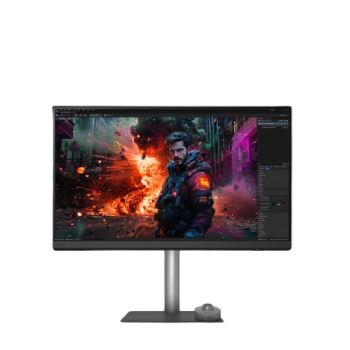 BenQ PD3226G on a white background