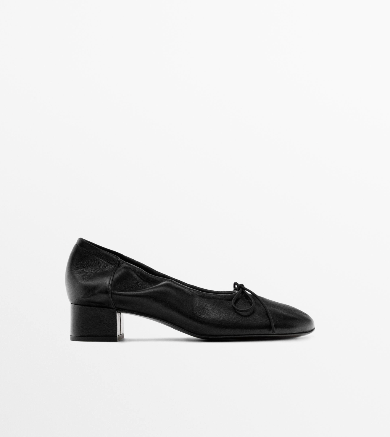 Massimo Dutti, High-Heel Ballerinas