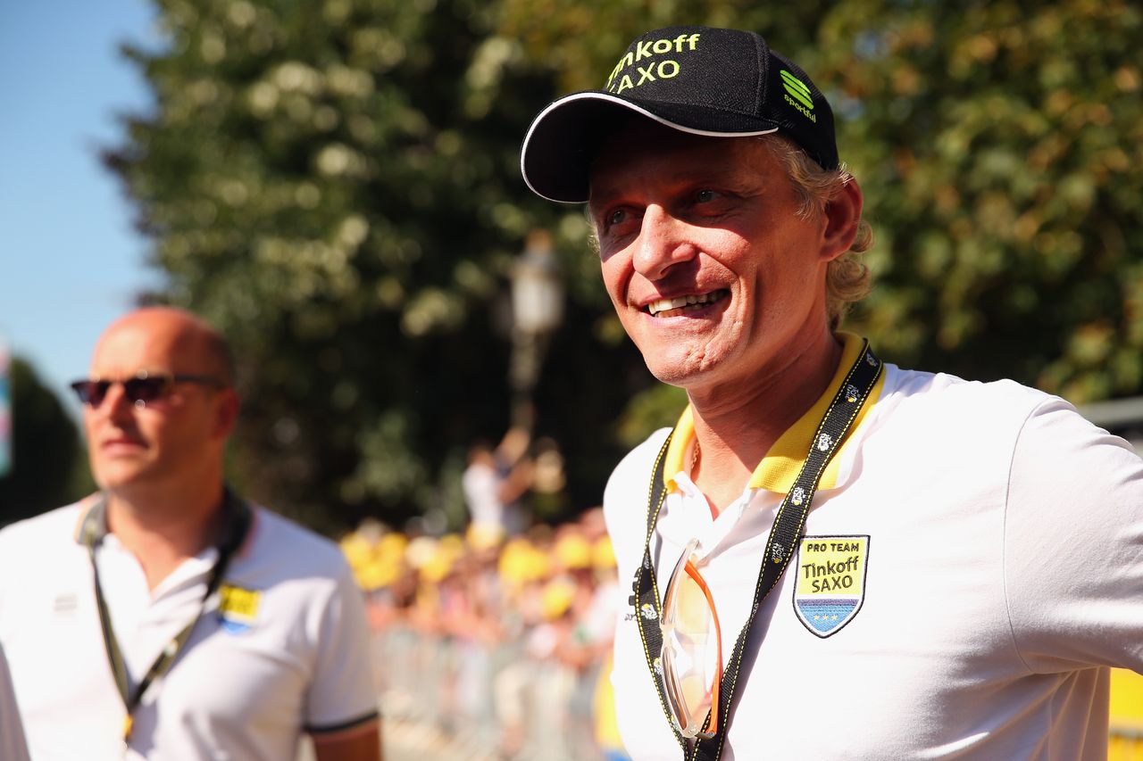 Oleg TInkov at the 2014 Tour de France