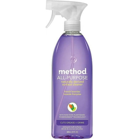 Method Method All-Purpose Cleaner, French Lavender, 28 Oz Spray Bottle 00005