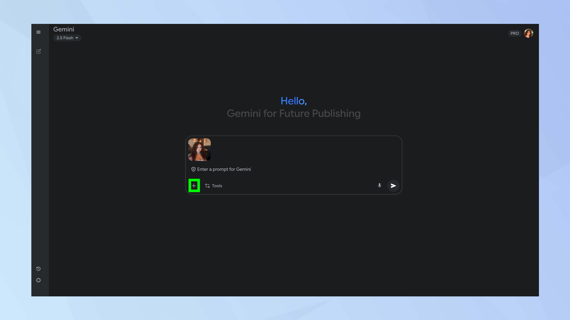 Gemini photo attached