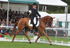 Oliver Townend and Armada at Burghley Horse Trials 2012