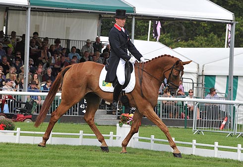 Oliver Townend and Armada at Burghley Horse Trials 2012