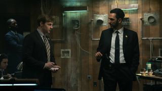 Will Pullen and Amir Arison in Dope Thief episode 3 on Apple TV Plus