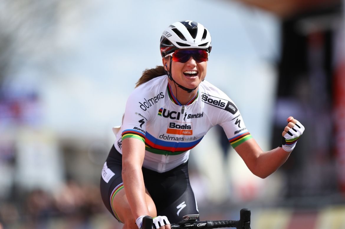 Chantal Blaak (Boels Dolmans) wins the Amstel Gold Race