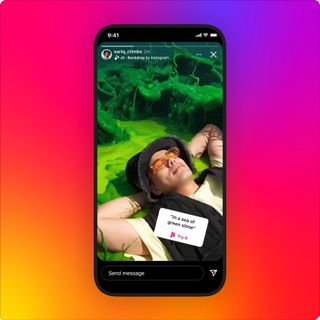 Instagram AI backdrop editor