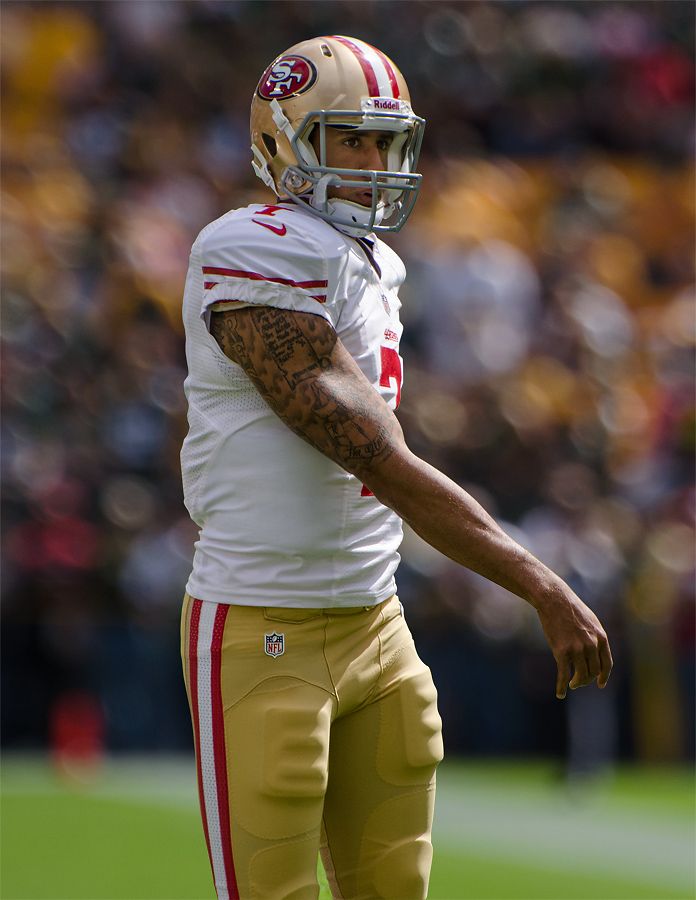 Colin Kaepernick.