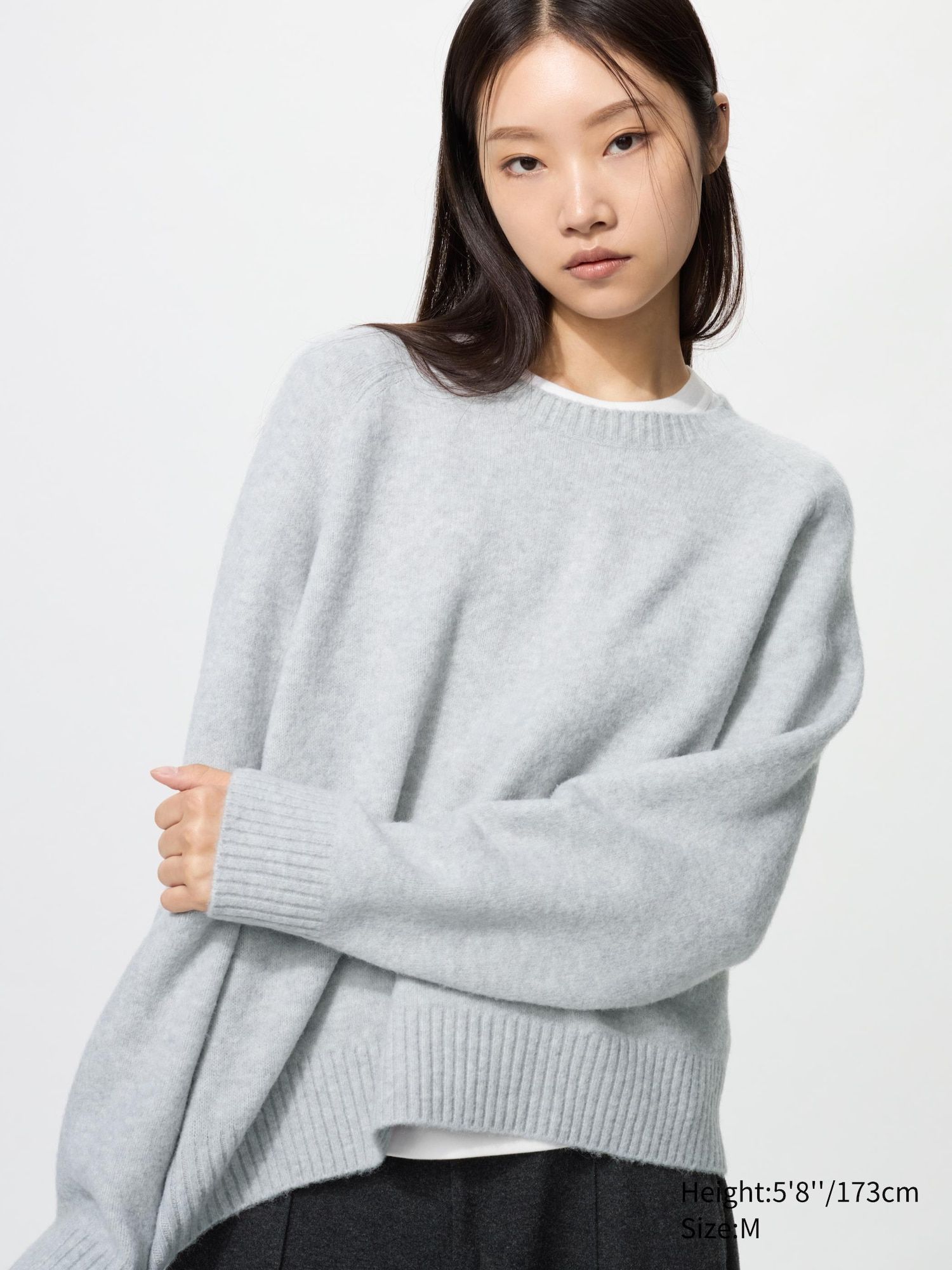 Soufflé Yarn Crew Neck Jumper
