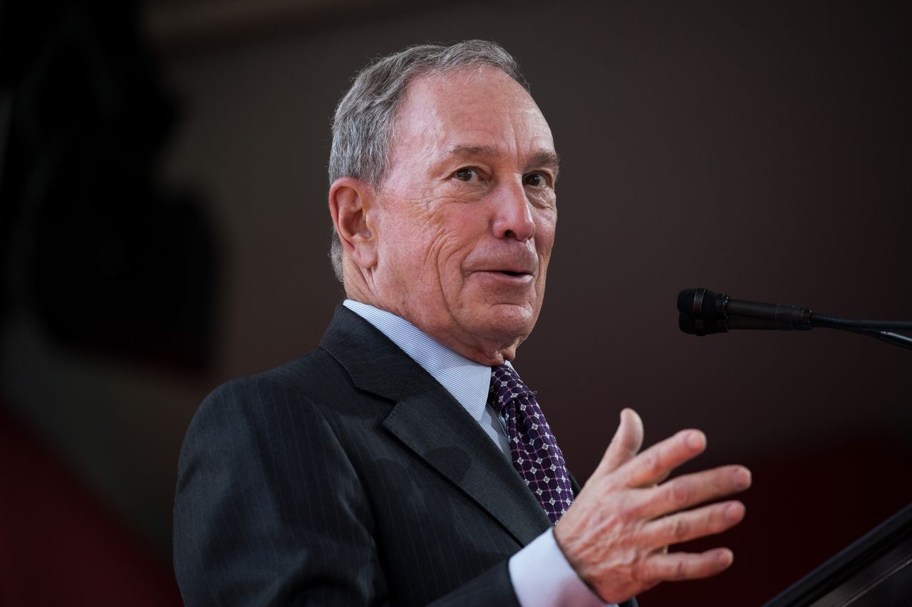 Michael Bloomberg on Roosevelt Island