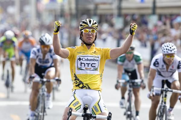 Mark Cavendish (Columbia-HTC) was unbeatable in Missouri