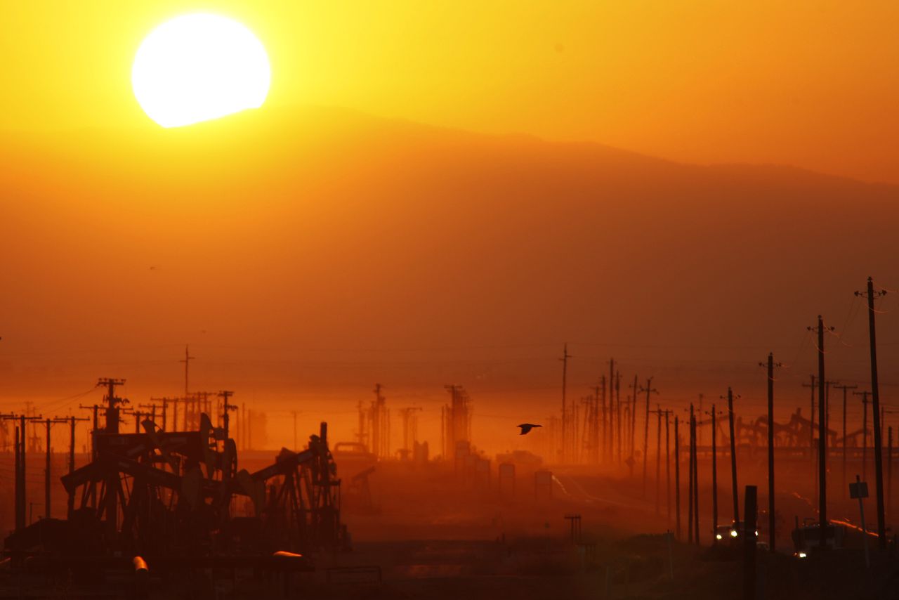 Fracking in California.