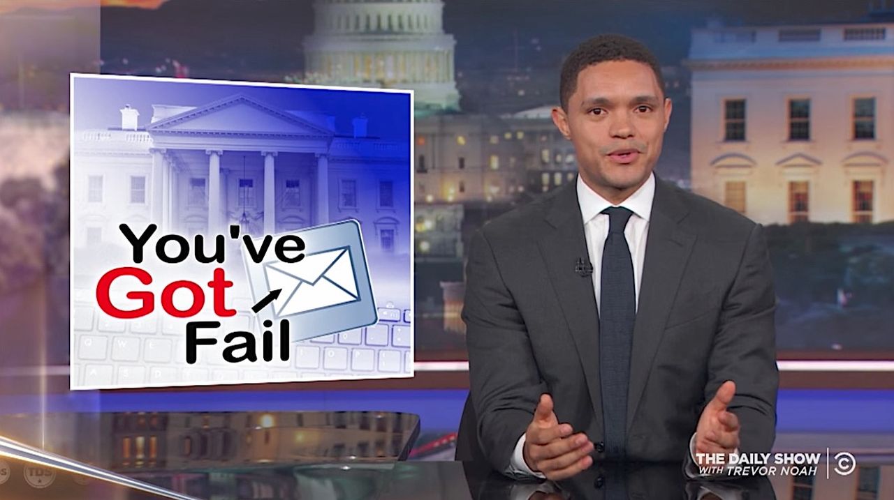 Trevor Noah on Trump private emails