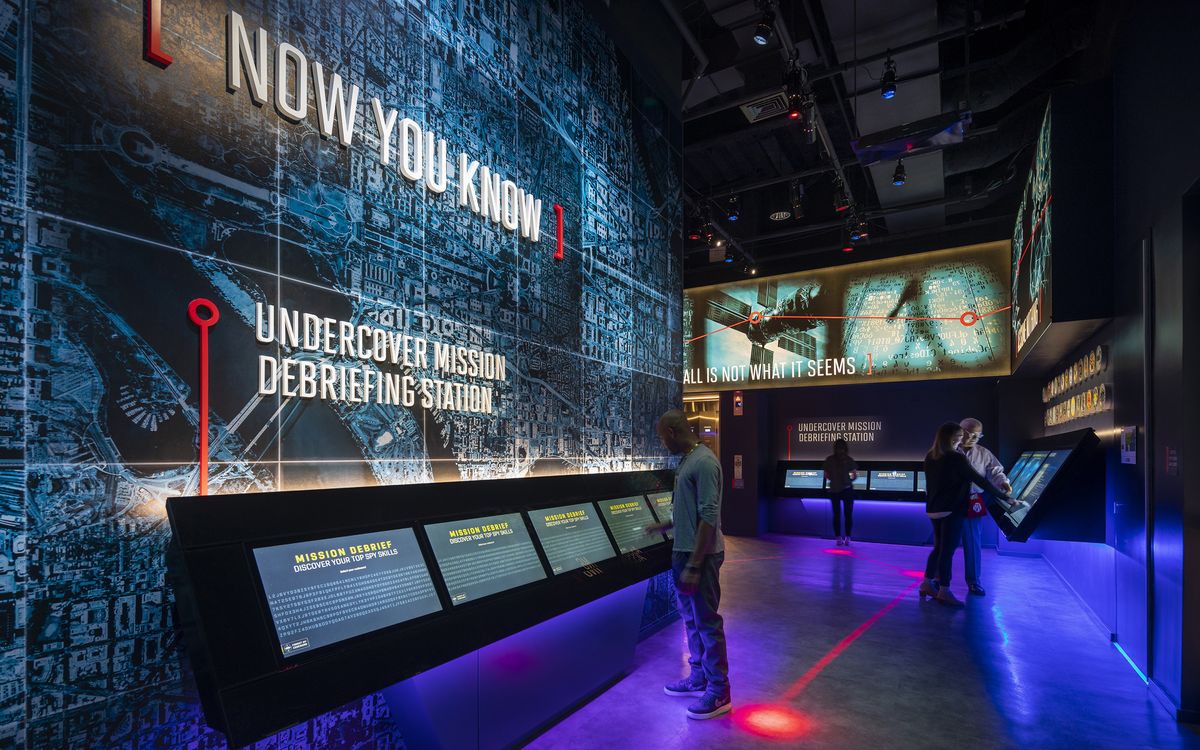 International Spy Museum, Washington, D.C., by Electrosonic