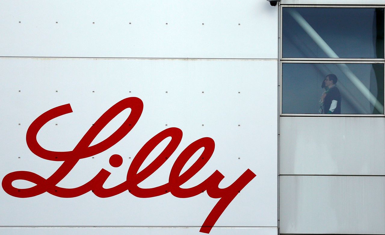 Eli Lilly headquarters.