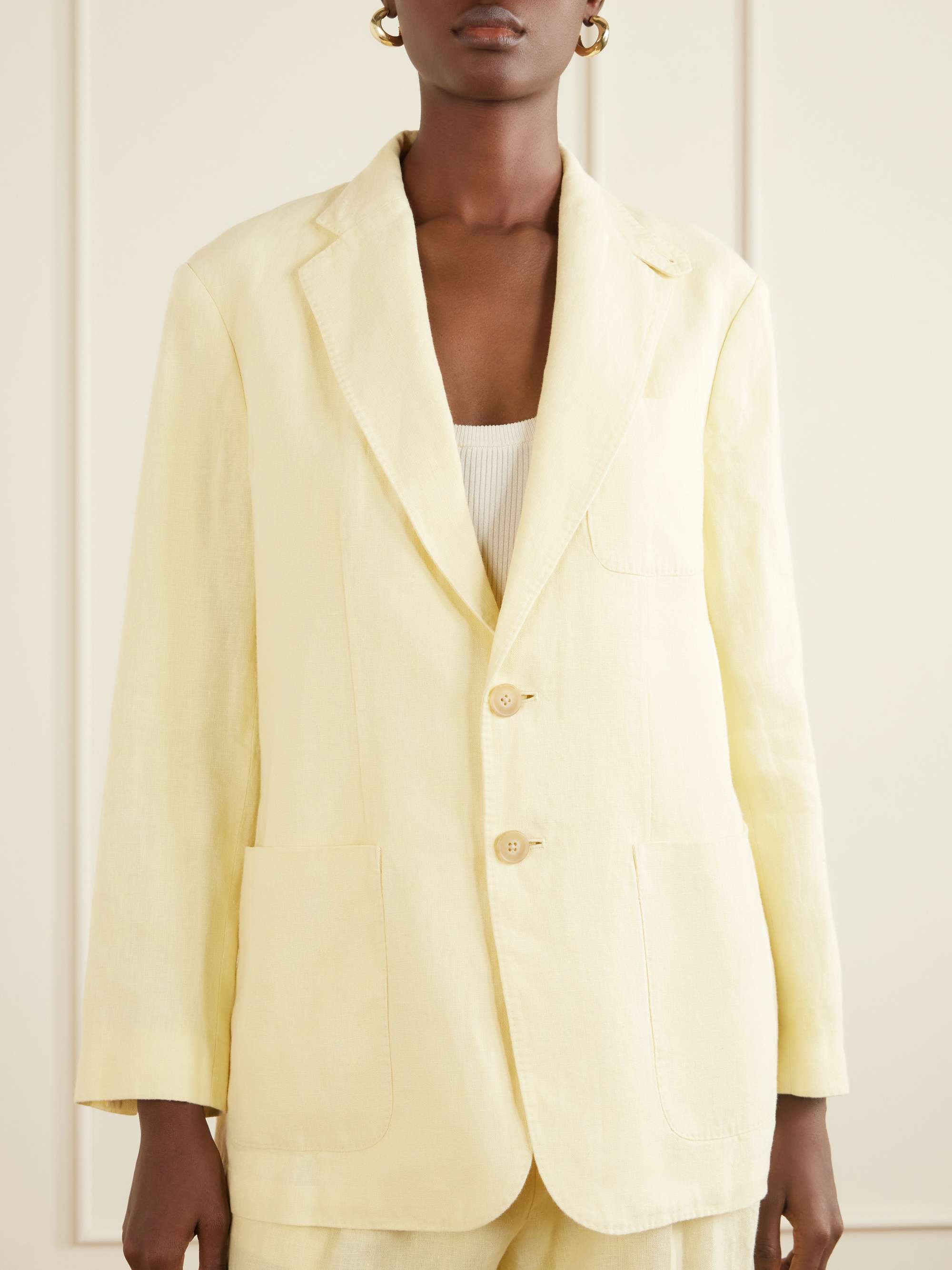 Linen Blazer
