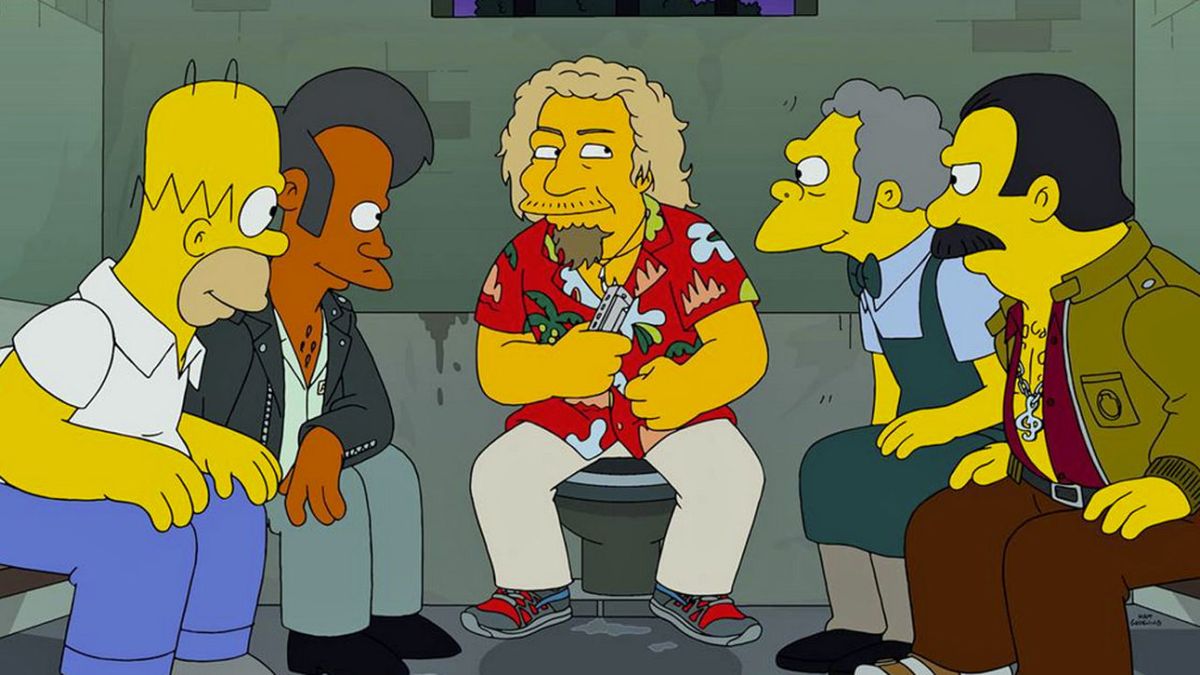 Sammy Hagar To Star In The Simpsons | Louder