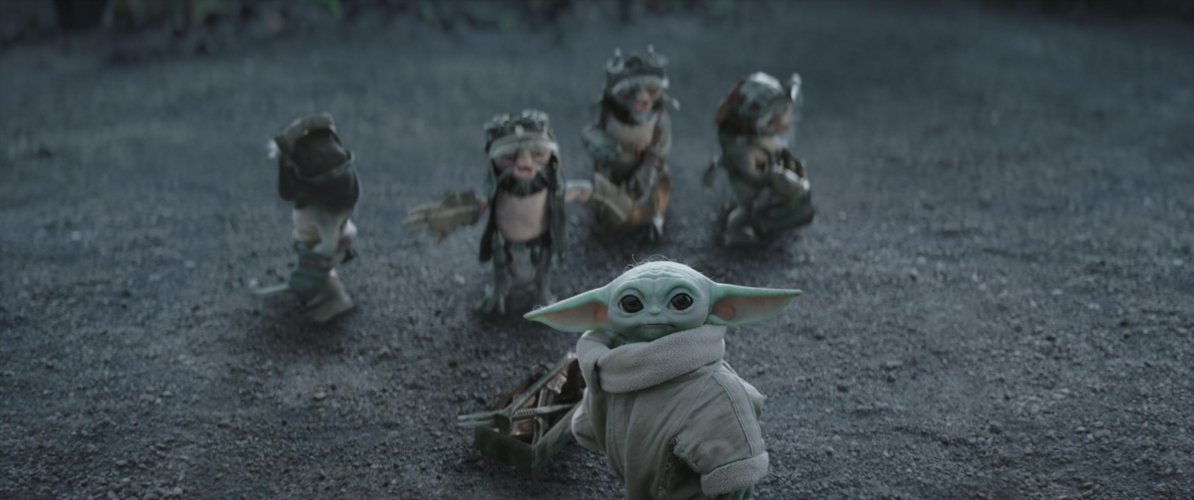 Capturas de tela de Grogu de The Mandalorian (2026)