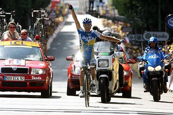 Sylvain Calzati (AG2R) wins the eighth stage