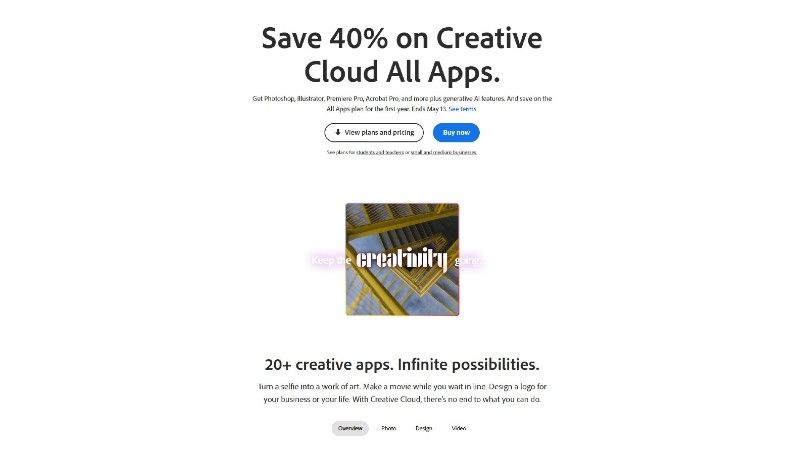 Grab the entire Adobe Creative Cloud bundle for 40% off | TechRadar