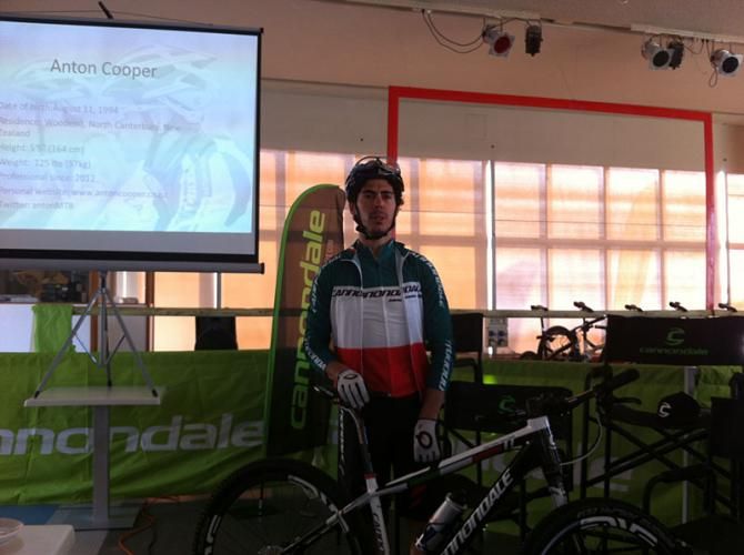 Italian national champion Marco Fontana (Cannondale Factory Racing)