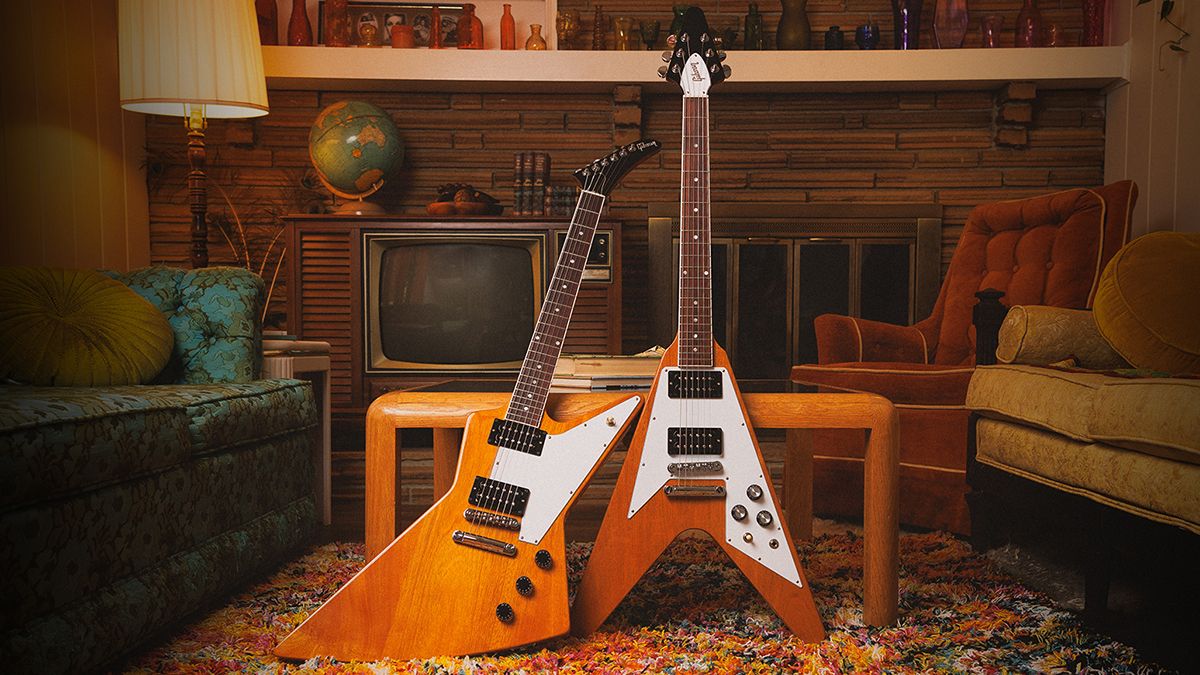 Gibson &#039;70s Flying V and Explorer