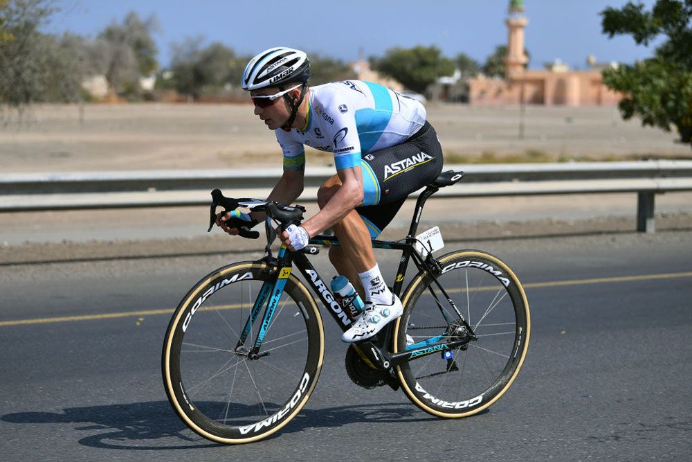 2018 Tour of Oman winner Alexey Lutsenko (Astana)