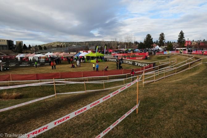 The race venue in Bend