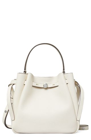 Romy Pebble Leather Bucket Bag