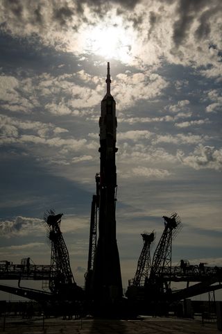 Expedition 31 Soyuz Rocket Rollout