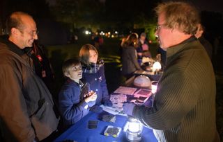 Meteorites were on display during the second White House Astronomy Night on Oct. 19, 2015.