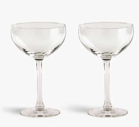 Dunelm cocktail glasses