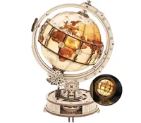 ROKR 3D Wooden Puzzle Illuminated Globe ROKR 3D Wooden Puzzle Illuminated Globe
