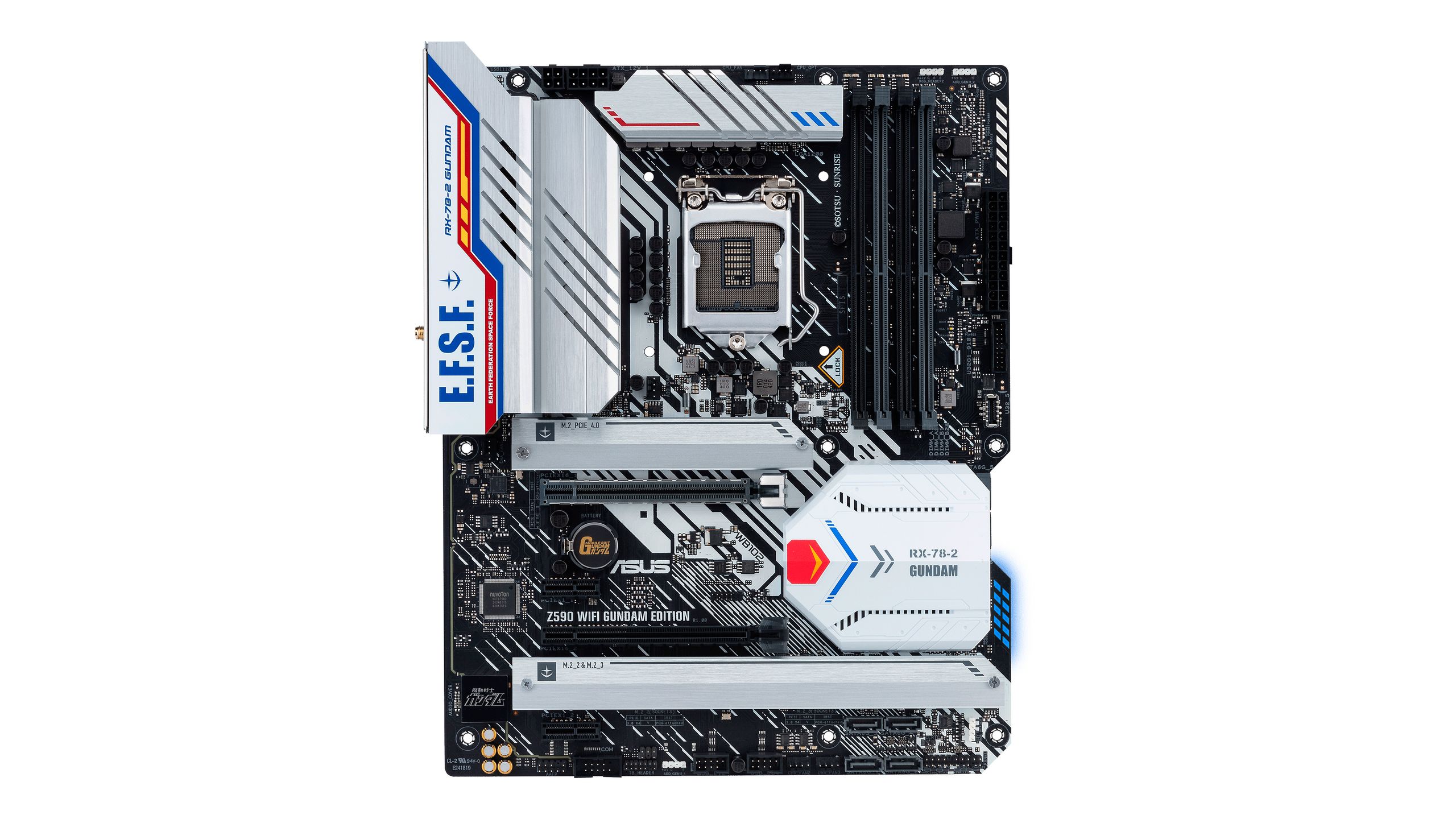 Asus' Gundam-Themed PC Components Hit The U.S. Market | Tom's Hardware