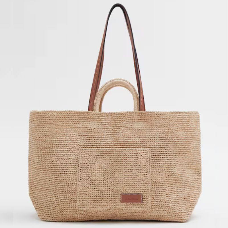 raffia tote