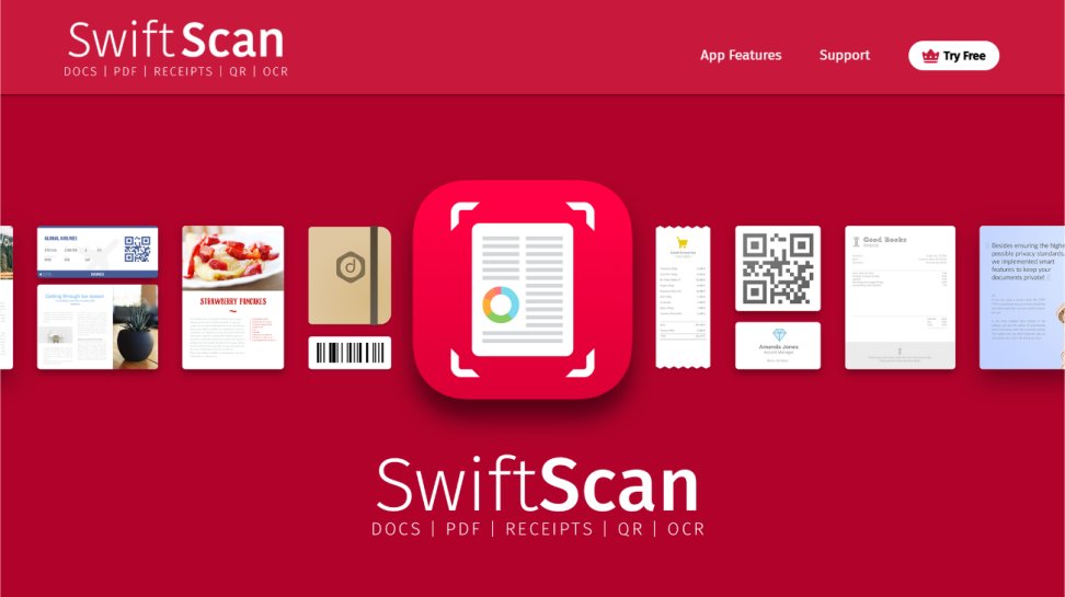SwiftScan website screenshot (June 2025).