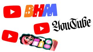 YouTube logo variations