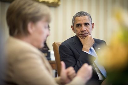 Angela Merkel, Barack Obama