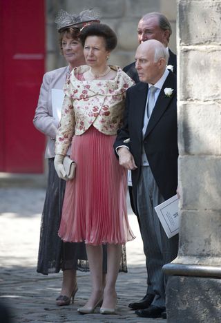Princess Anne at Zara Phillips and Mike Tindall Wedding