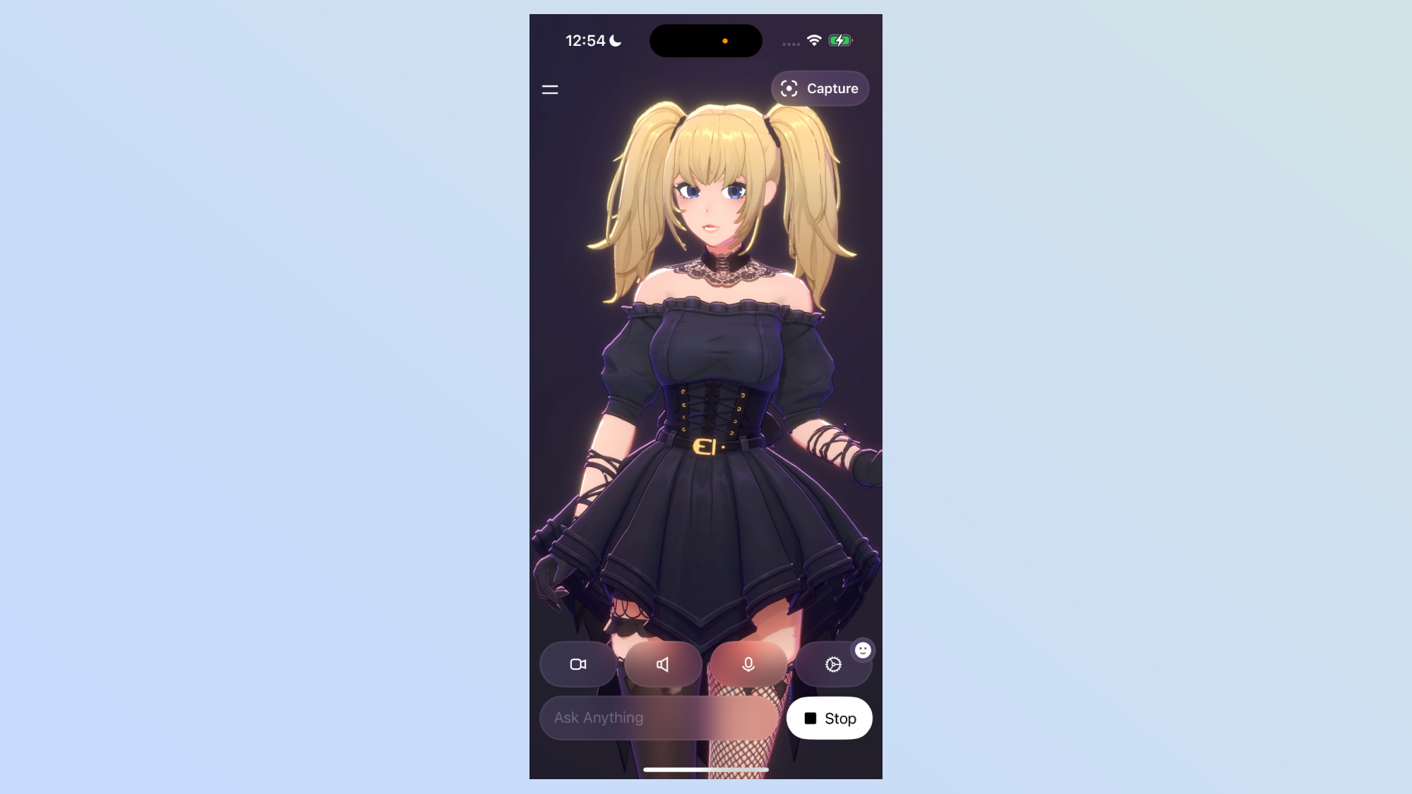 Grok's Ani on screenshot