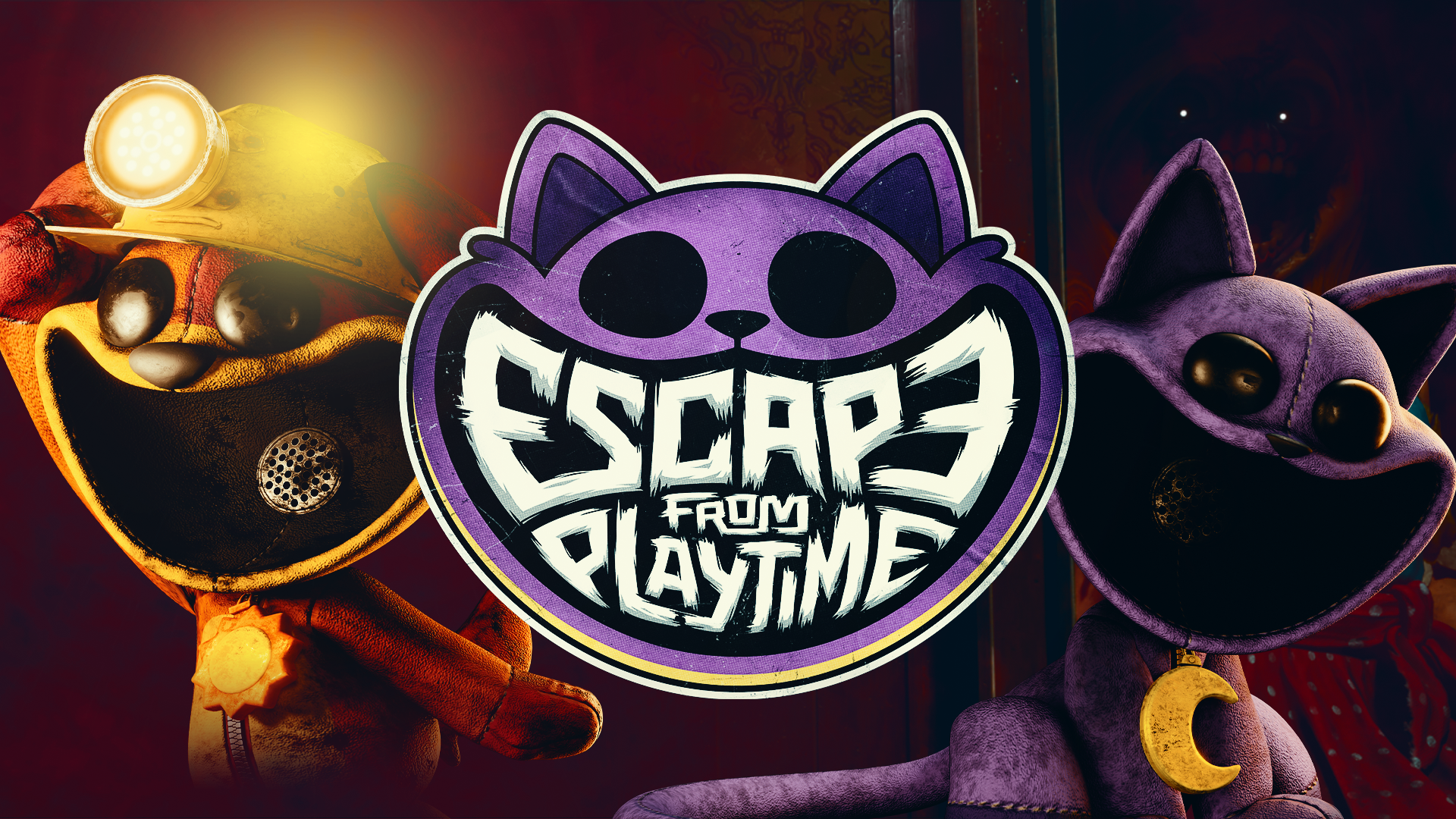 Escape from Playtime key art with logo