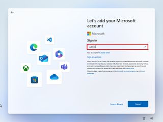 Let's add your Microsoft account