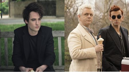 The Sandman (left) Good Omens (right)