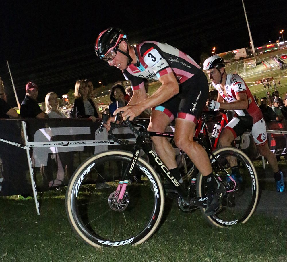 Jeremy Powers chasing